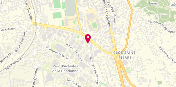 Plan de Acgb, Bât A Zone Artisanale la Gandonne 19 Boulevard Ventadouiro, 13300 Salon-de-Provence