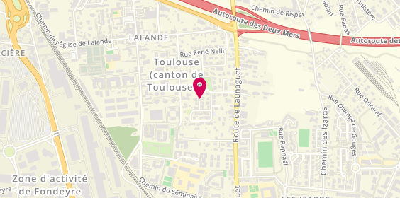 Plan de Alliance Plomberie Electricité, 12 Rue Georges Brassens, 31200 Toulouse