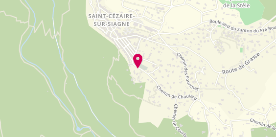 Plan de Pillot Olivier, 36 Chemin Chautard, 06530 Saint-Cézaire-sur-Siagne