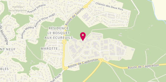 Plan de Bourrasse & Associés, Rue des Galips, 40130 Capbreton