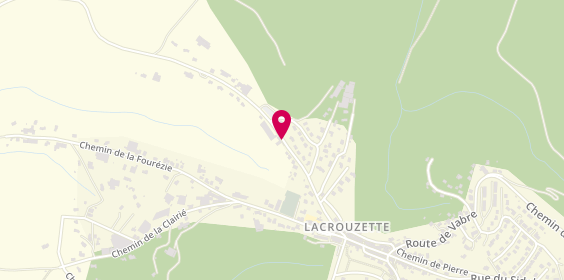 Plan de G-Multiservices, Route Roquecourbe, 81210 Lacrouzette