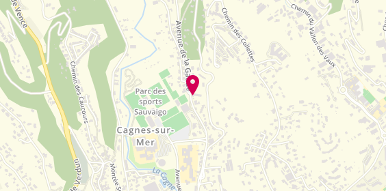 Plan de Canino Camille, 68 avenue de la Gaude, 06800 Cagnes-sur-Mer