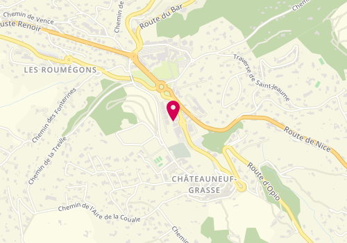 Plan de Mena Services, 46 Route d'Opio, 06740 Châteauneuf-Grasse