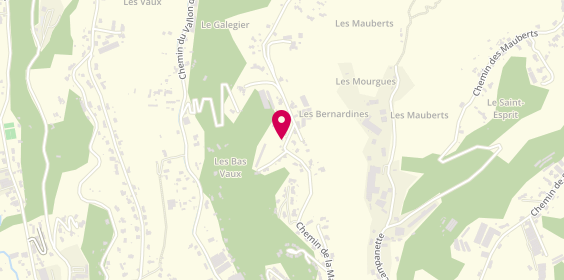 Plan de GPC Azur, Alexandre Etcheverry, 87 chemin de la Maure, 06800 Cagnes-sur-Mer