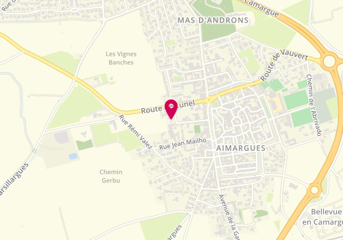 Plan de Jfp Plomberie, 9 Route de Lunel, 30470 Aimargues