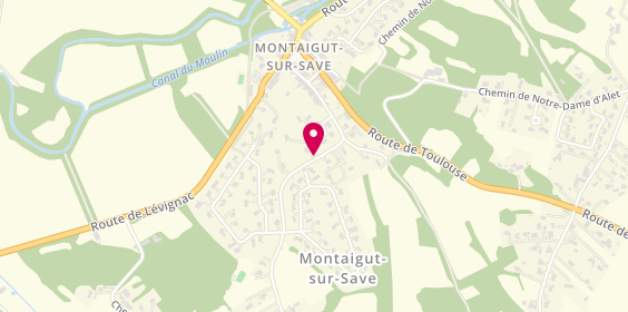 Plan de Entreprise Rossi Sébastien, 116 Chemin Bel Air, 31530 Montaigut-sur-Save