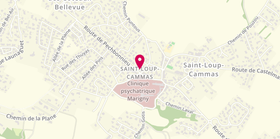 Plan de Sos Plombier - Teixeira, 14 Route de Pechbonnieu, 31140 Saint-Loup-Cammas