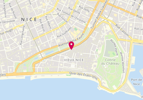 Plan de Romain Plomberie Entreprise, 48 Boulevard Jean Jaurès, 06300 Nice