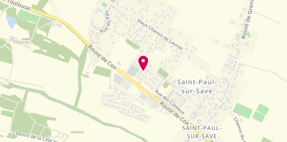 Plan de Chauffage et climatisation de save, 20 Rue Cèdres, 31530 Saint-Paul-sur-Save
