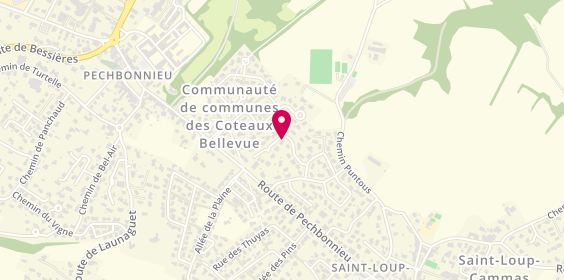 Plan de G-Dec, 24 impasse de la Garrigue, 31140 Saint-Loup-Cammas