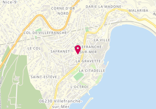 Plan de TAMAGNINI Robert, 4 Chemin Jeunesse, 06230 Villefranche-sur-Mer