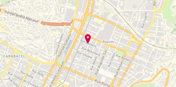 Plan de DIALLO Amadou, 12 Rue Barbéris, 06300 Nice