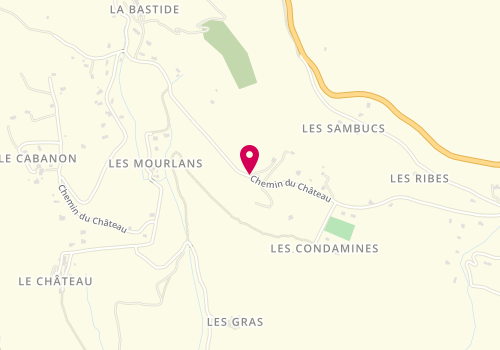 Plan de SAS Beloin, 2570 Chemin Château, 06460 Escragnolles