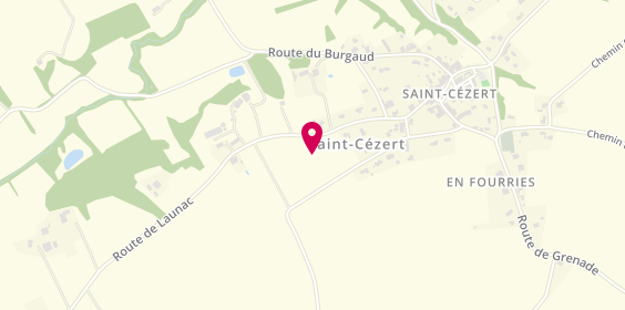 Plan de AB Plombier, 620 Route de Launac, 31330 Saint-Cézert