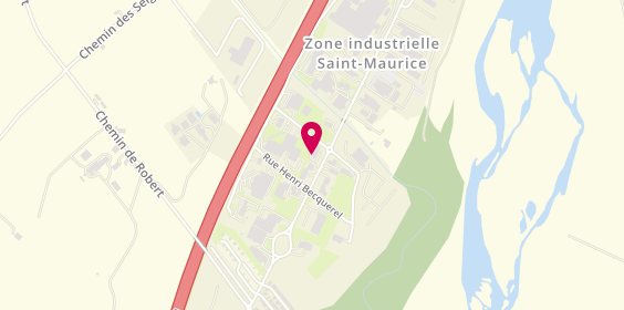 Plan de EITB Provence, Zone Industrielle Saint Maurice, 04100 Manosque