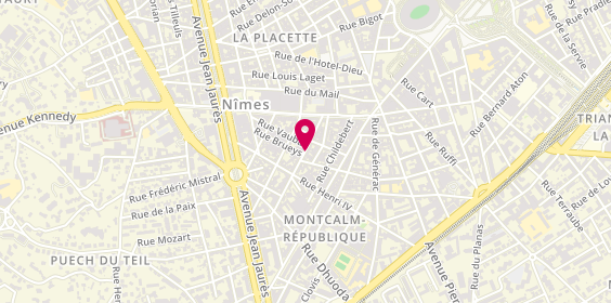 Plan de Etablissement Pons, 11 Rue Aqueduc, 30900 Nîmes