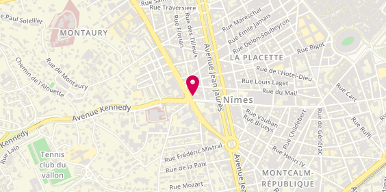 Plan de J.calia, 2 avenue Georges Pompidou, 30900 Nîmes