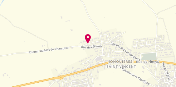 Plan de TC Sud Plomberie, Chemin Mas du Charcutier, 30300 Jonquières-Saint-Vincent