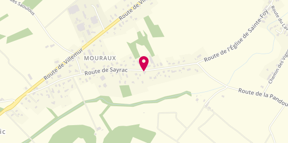 Plan de Abc Services, 64 Route de Sayrac, 31620 Villaudric