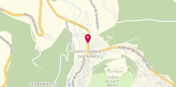 Plan de CANTALOUBE Stéphane, Route Albi, 12380 Saint-Sernin-sur-Rance