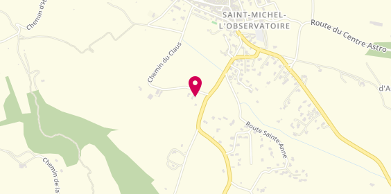 Plan de PSN, 410 Route de Manosque, 04870 Saint-Michel-l'Observatoire