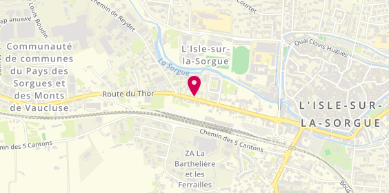 Plan de CROHIN Alexandre, Résidence Saint Véran Bât C3 45 Cours Emile Zola, 84800 L'Isle-sur-la-Sorgue