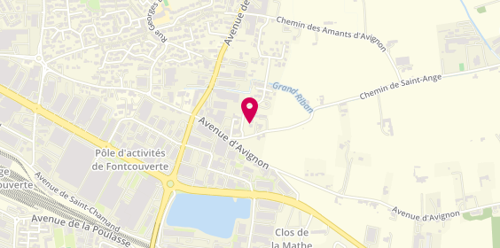 Plan de Gte Plomberie, 55 Chemin Saint Ange, 84140 Montfavet