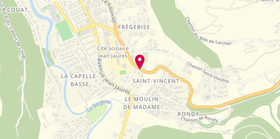 Plan de SARL Blaquière, 286 Avenue Millau, 12400 Saint-Affrique