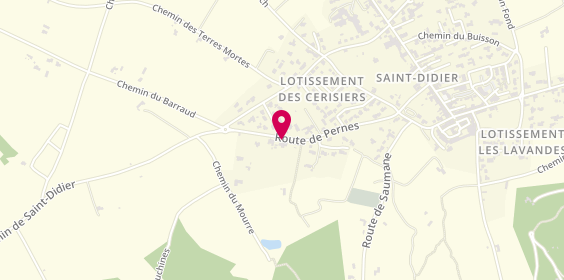 Plan de 2C Dépan ' Plomberie, 417 Route de Pernes, 84210 Saint-Didier