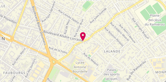 Plan de Antoine Marion, 315 Boulevard Vincent Auriol, 82000 Montauban
