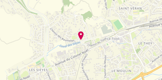 Plan de TRENTECUISSE Laurent, 2 Chemin des Baumelles, 04000 Digne-les-Bains