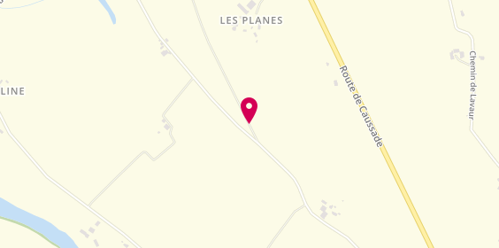 Plan de PEREZ Pascal, 821 Chemin Saint Laurent de Moynet, 82800 Montricoux