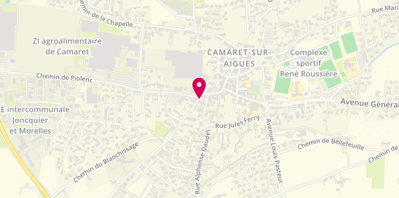 Plan de ABBAOUI Taieb, 22 Bis avenue Fernand Gonnet, 84850 Camaret-sur-Aigues