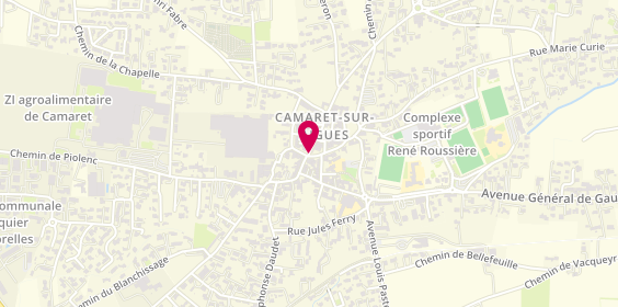 Plan de Anthony Plomberie Services, 508 Chemin Jean Moulin, 84850 Camaret-sur-Aigues