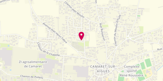 Plan de NV Sanichauffe, 41 Lotissement Campagne des Amandiers, 84850 Camaret-sur-Aigues