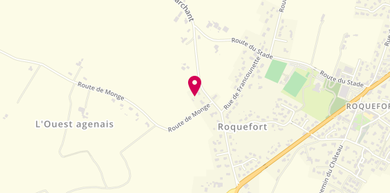 Plan de Polloni magnolo, 27 Route de Marchant, 47310 Roquefort