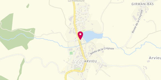 Plan de Aveyron Chauffage Plomberie, Avenue Parloup, 12120 Arvieu