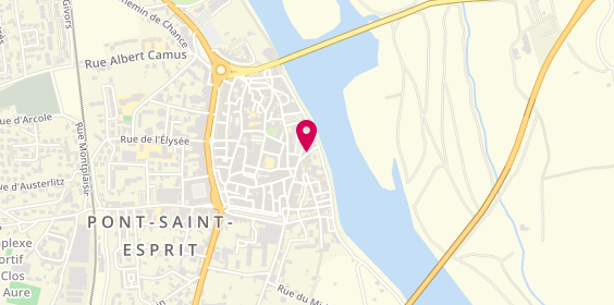 Plan de BENOIT Lionel, 10 Rue Beauregard, 30130 Pont-Saint-Esprit