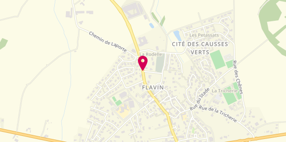 Plan de BON Laurent, 12 avenue des Causses, 12450 Flavin