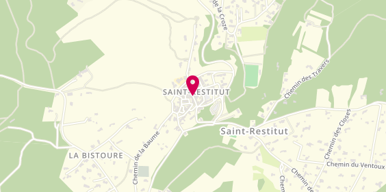 Plan de Ets Tourel, Pl. Des Vents, 26130 Saint-Restitut