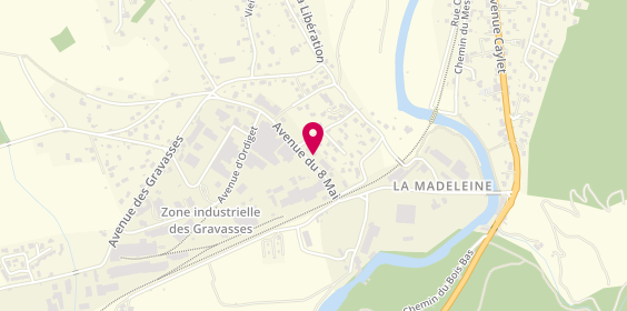 Plan de Laumond Ets, avenue du 8 Mai, 12200 Villefranche-de-Rouergue
