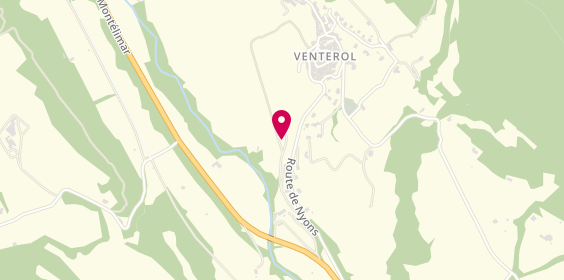 Plan de Morin Plomberie, 245 Bis Route de Nyons, 26110 Venterol