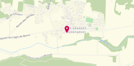 Plan de CLUZE Grégory, 8 impasse du Bouif, 26290 Les Granges-Gontardes