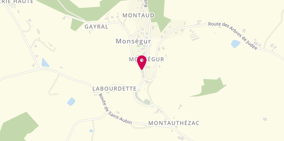 Plan de MARQUEZ Claude, Le Bourg, 47150 Monségur