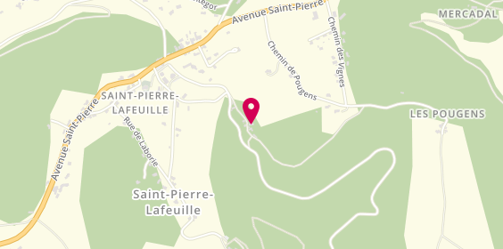 Plan de D'Haene Bertrand, Les Tardieux, 46090 Saint-Pierre-Lafeuille