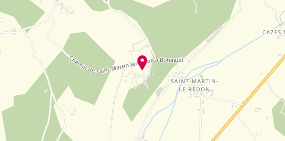 Plan de AFONSO Robert, 16 Lotissement la Vartolle, 46700 Saint-Martin-le-Redon