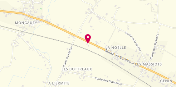 Plan de Dt Plomberie 33, 2879 Route de Bordeaux, 33190 Lamothe-Landerron