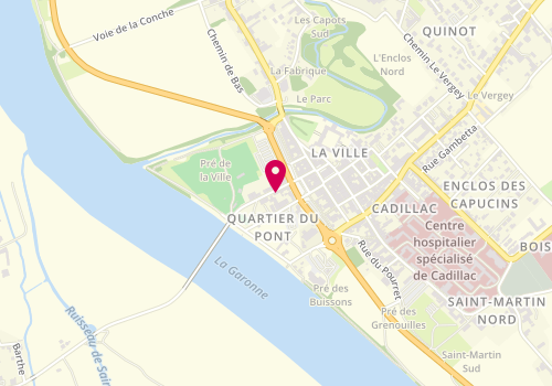 Plan de Fonteyraud, 17 Av. Du Pont, 33410 Cadillac-sur-Garonne