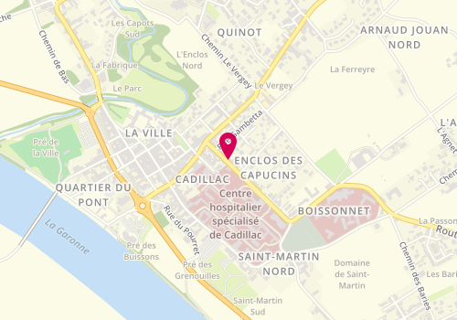 Plan de Castets Grubo, 17 Bis Route de Sauveterre, 33410 Cadillac-sur-Garonne
