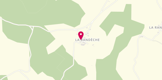 Plan de Yoann Plomberie, Lieu-Dit Randeche, 48130 Saint-Sauveur-de-Peyre